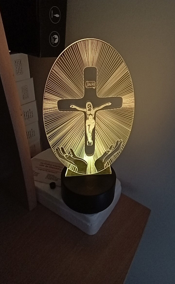 3DKrzyż, dekoracja z motywem religijnym - Jezus - Image 9