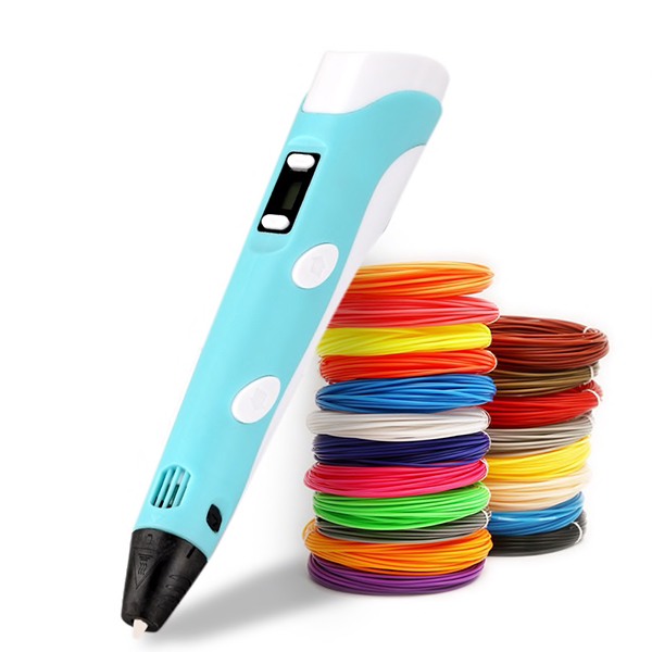 3Dpen, innowacyjny długopis, który rysuje dowolny kształt w 3D z 3 różnymi kolorowymi filamentami - Image 6