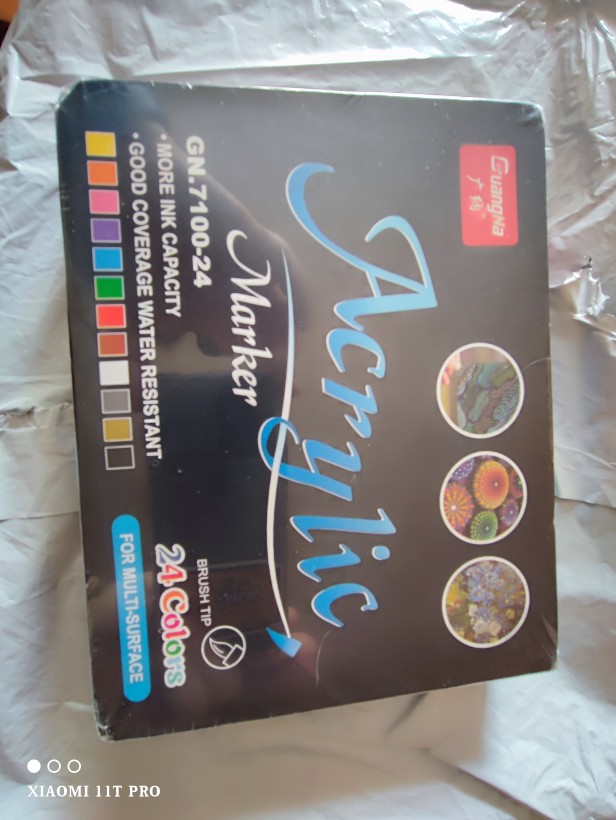 AcrylicMarkers, markery akrylowe (24 sztuki) - Image 10
