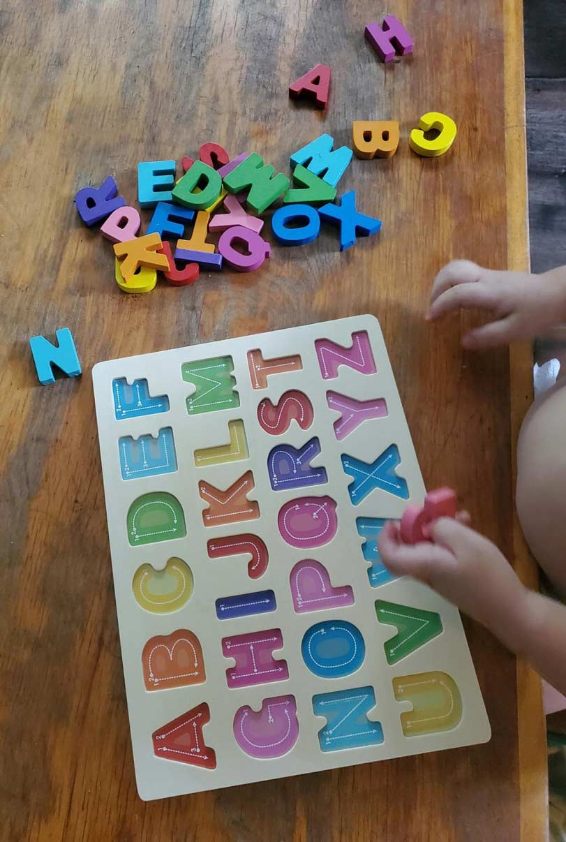 AlphabetPuzzle - drewniane puzzle z literami - Image 7