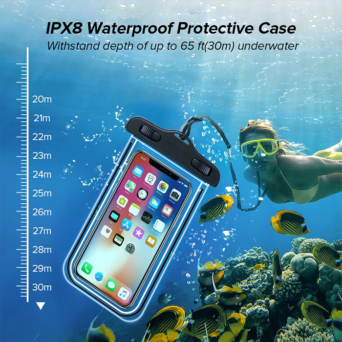 AquaBag, przezroczysty wodoodporny pokrowiec na telefon - Image 7