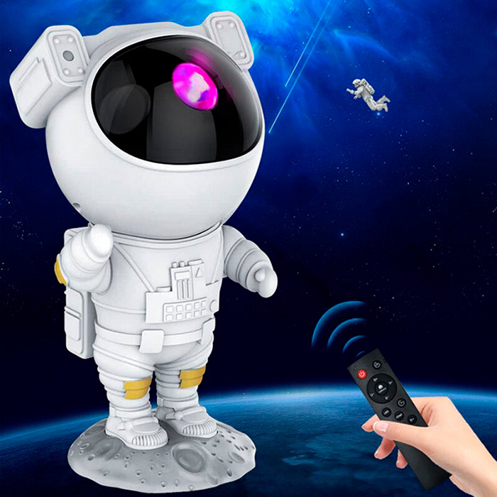 AstronautLamp, projektor nocny z efektem galaktyki i światłem LED - Image 7