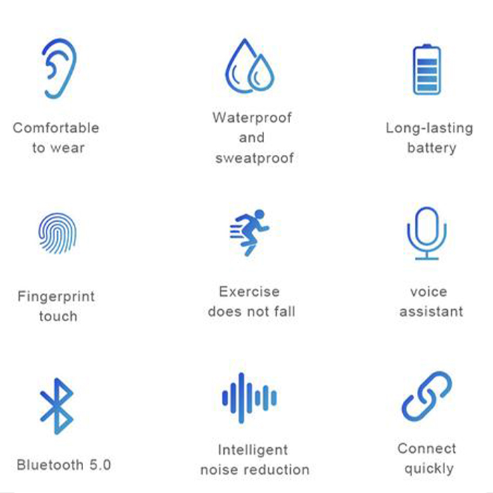 AudioInfinity, wodoodporne bezprzewodowe słuchawki bluetooth z stacją ładowania - Image 6