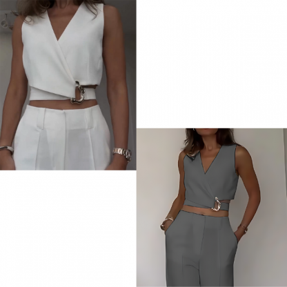 Elegancki top o unikalnym designie - Image 2