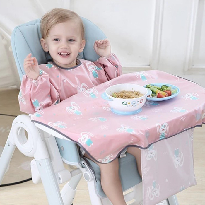 BabySleeve, wodoodporny śliniaczek z rękawami chroniącymi przed plamami - Image 2