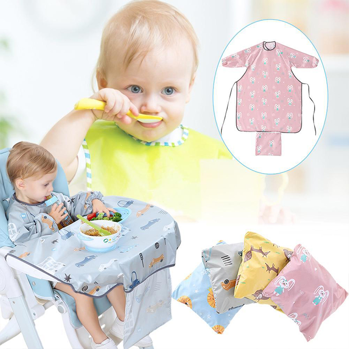 BabySleeve, wodoodporny śliniaczek z rękawami chroniącymi przed plamami - Image 6