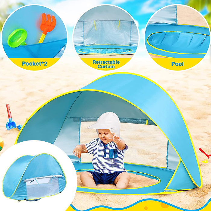 BabyTent, namiot dla dzieci z ochroną UV i basenem - Image 3
