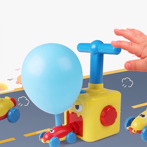 BalloonCar, magiczna stacja wyścigowa, która działa za pomocą balonów - Image 6
