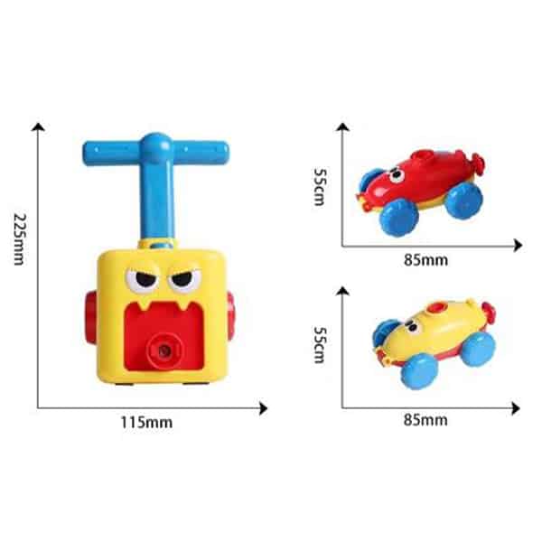 BalloonCar, magiczna stacja wyścigowa, która działa za pomocą balonów - Image 8