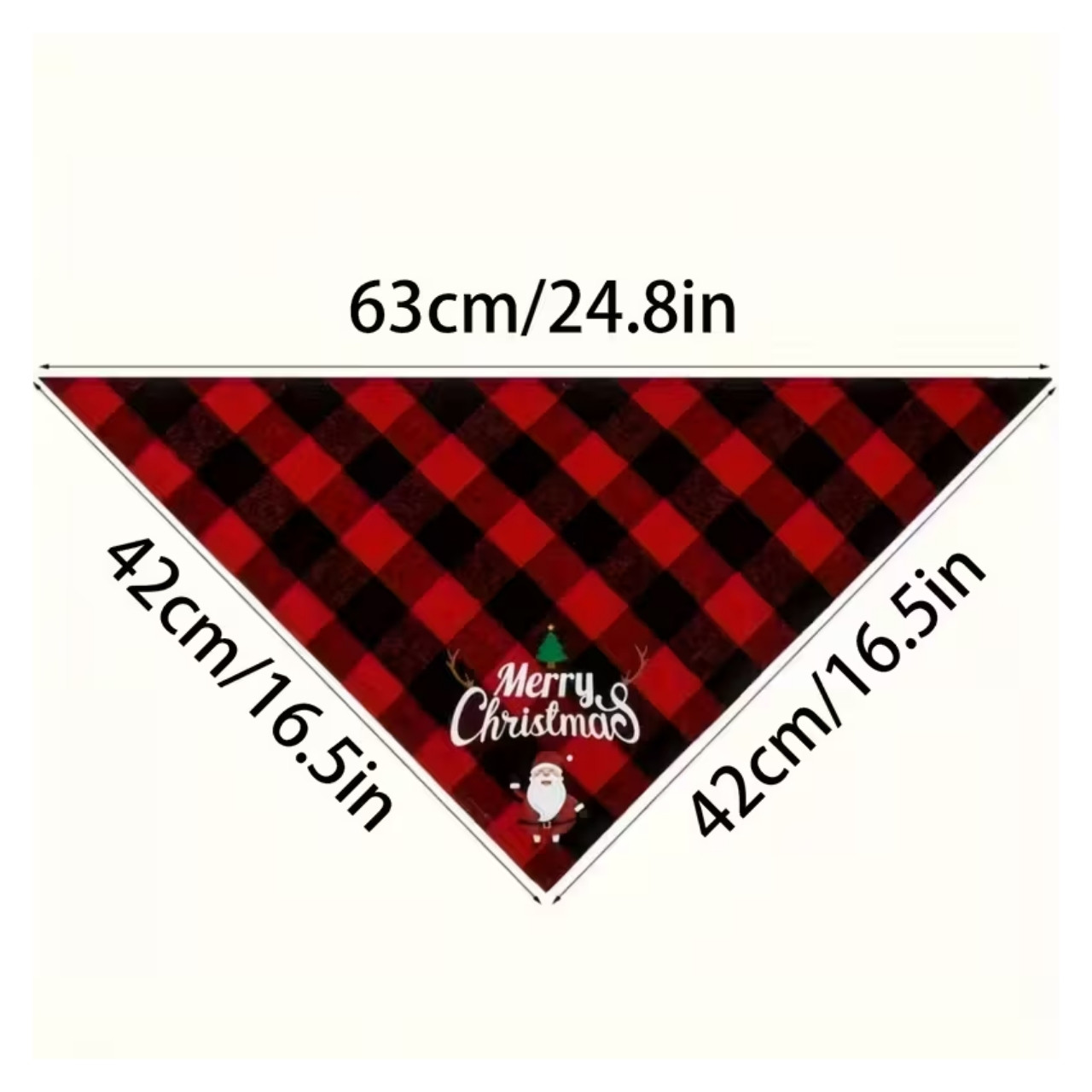 Bandana, świąteczna chusta dla psów
