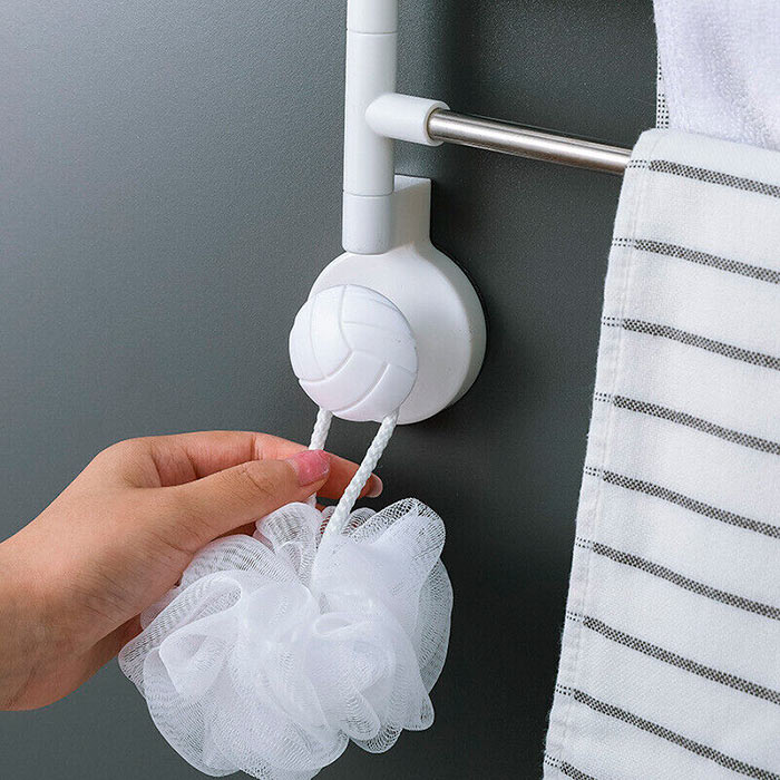 Łatwy montaż rączek na uchwycie i prosta instalacja na płaskiej powierzchni za pomocą przyssawek!