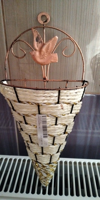 BasketVase, kosz na kwiaty ścienne - Image 8