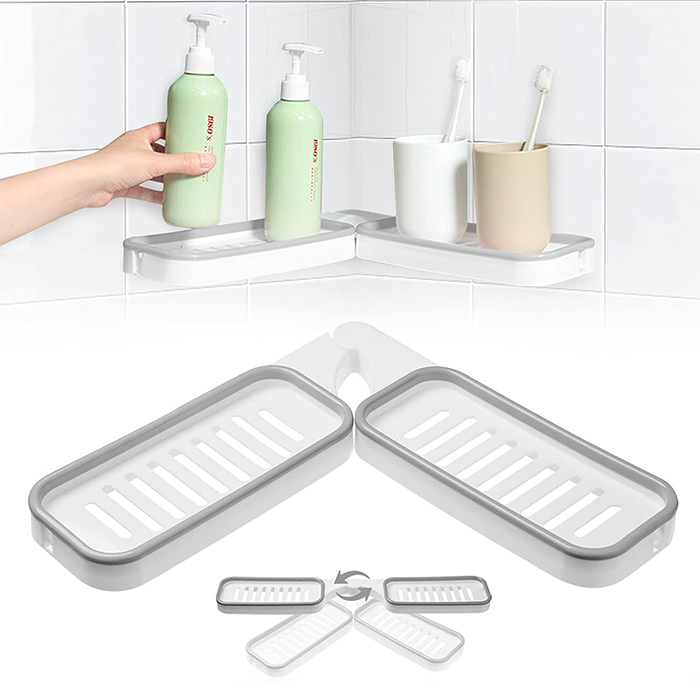 BathroomShelf, półka łazienkowa, którą można zamontować pod kątem 90° lub 180° - Image 5