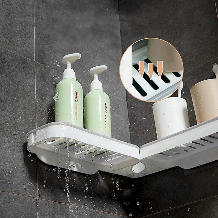 BathroomShelf, półka łazienkowa, którą można zamontować pod kątem 90° lub 180° - Image 6