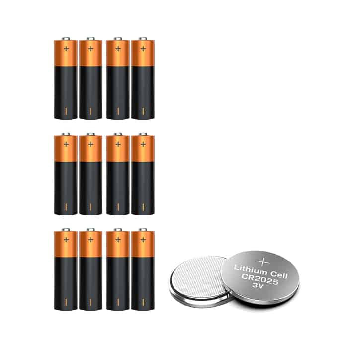 Zestaw baterii do lampek LED GlowWaterLights (13 szt.) - Image 3