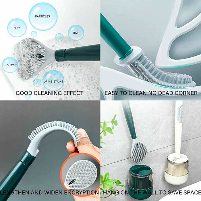 BestBrush, rewolucyjna szczotka do toalety z przyciskiem dozującym środek czyszczący - Image 5