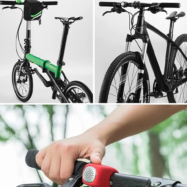 BicycleHorn, dzwonek elektryczny na rower lub skuter z 3 różnymi dzwonkami - Image 9