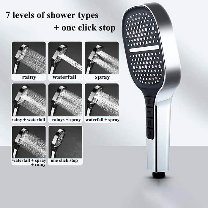 BoostShower, uchwyt prysznicowy, w którym można połączyć różne strumienie wody - Image 5