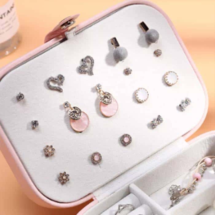 BoxJewlery, pudełko do przechowywania pierścionków, kolczyków, naszyjników i innej biżuterii - Image 4
