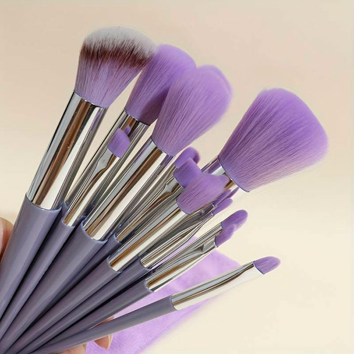 BrushSet, 13-elementowy zestaw pędzli do makijażu z etui - Image 6