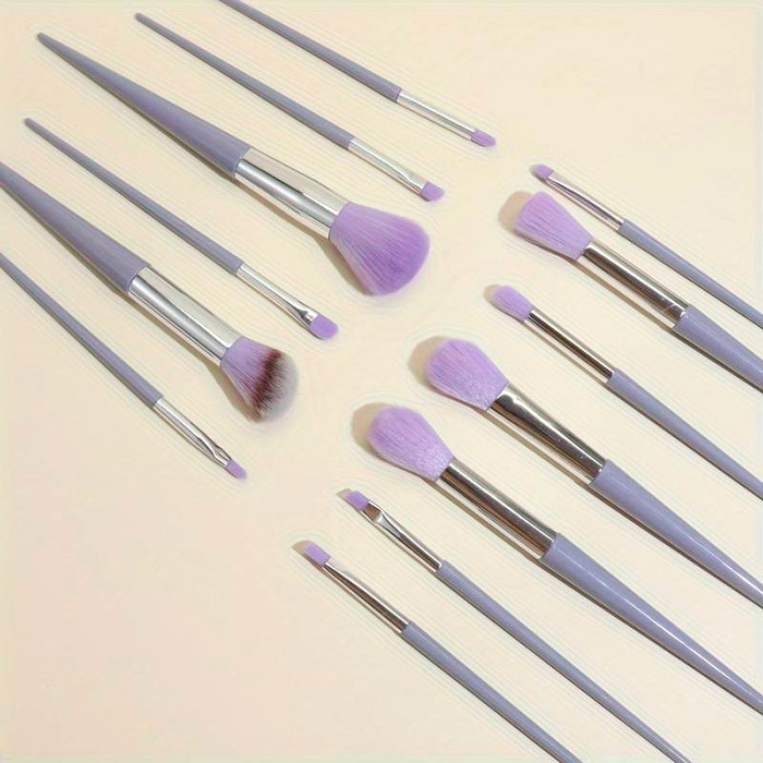 BrushSet, 13-elementowy zestaw pędzli do makijażu z etui - Image 7