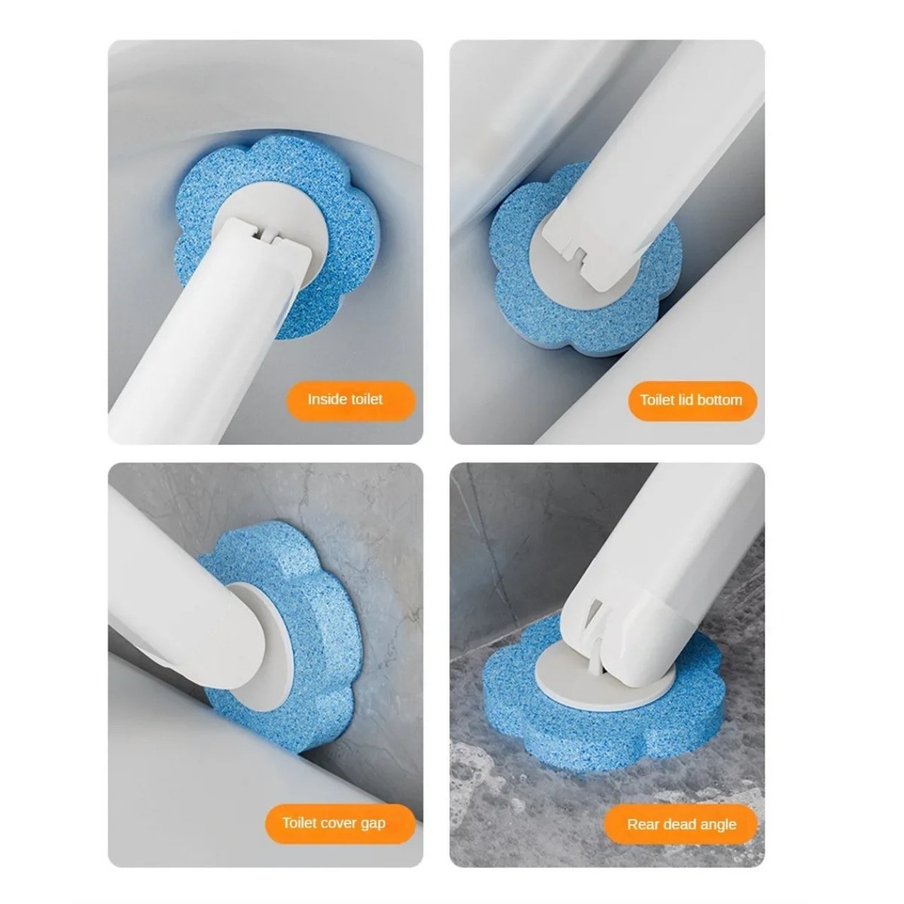 Brushes, gąbka do WcSet (6 dodatkowych sztuk) - Image 2
