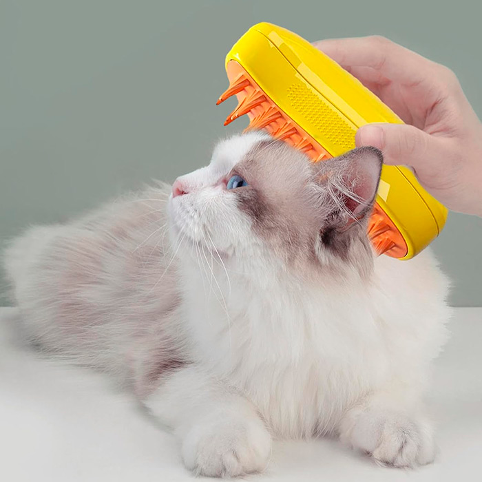 Brushy, elektryczna szczotka dla zwierząt z wodnym rozpylaczem - Image 8