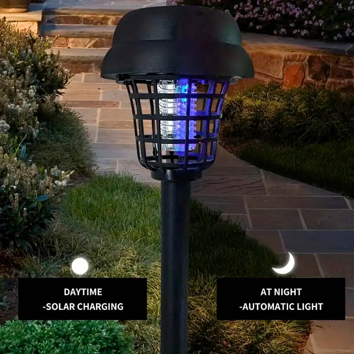 BugHunt, solarna lampa odstraszająca komary (2 sztuki) - Image 5