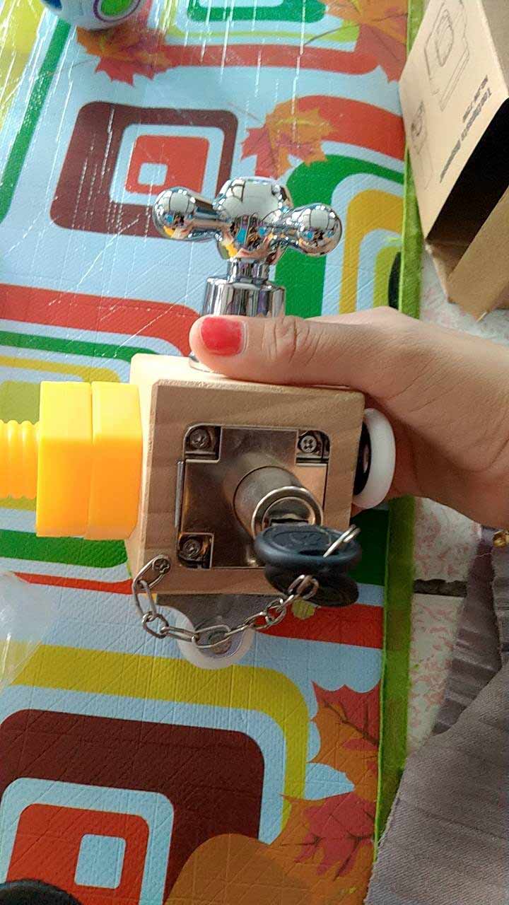 BusyCube, zabawka dydaktyczna 7 w 1, która stymuluje wszystkie obszary rozwoju dziecka - Image 10