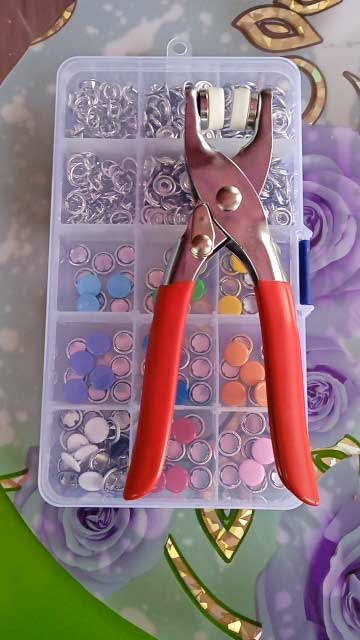 ButtonPliers, profesjonalny zestaw do mocowania guzików - Image 4