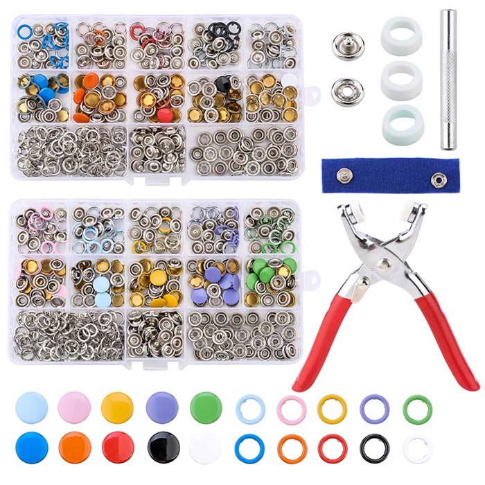 ButtonPliers, profesjonalny zestaw do mocowania guzików - Image 9