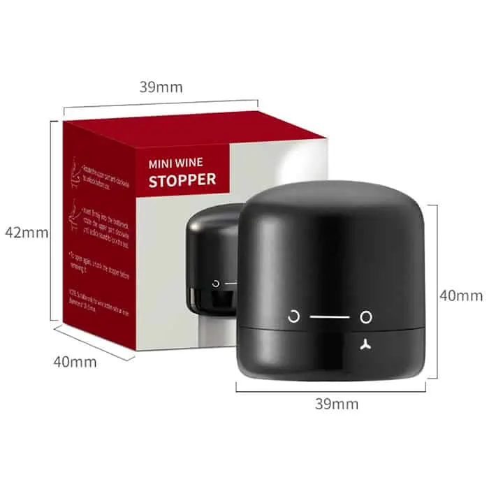 CapLock, próżniowy korek do butelek (1 do wina + 1 do szampana) - Image 8