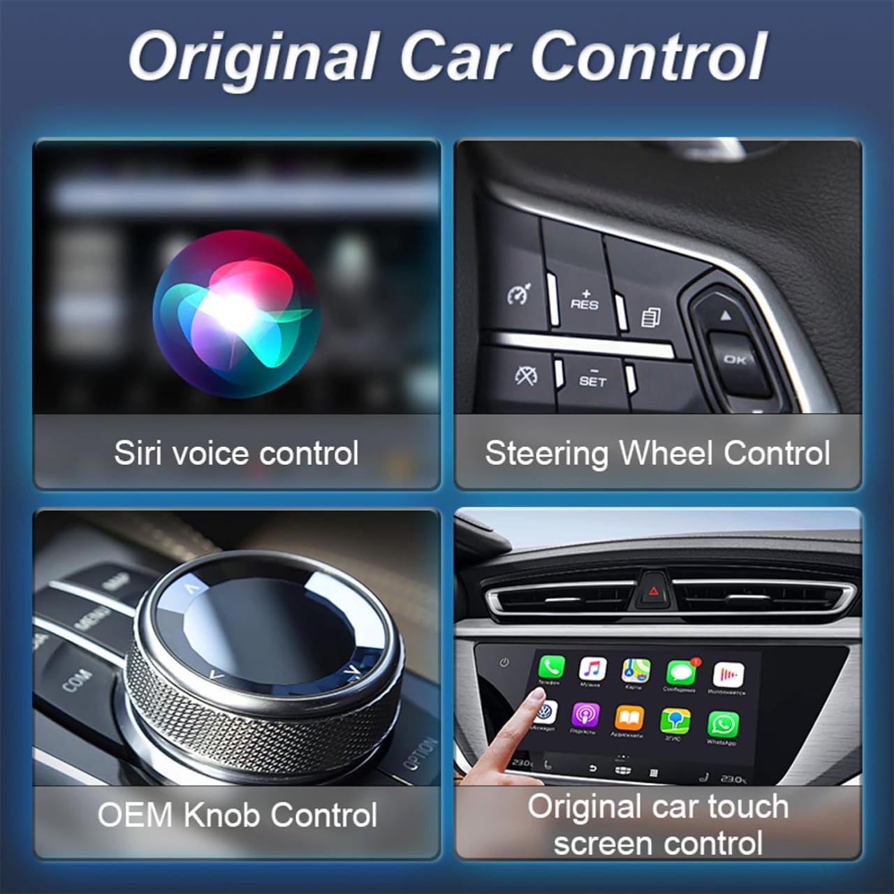 CarPlay, pendrive do bezprzewodowej łączności samochodowej z Apple CarPlay i Android Auto - Image 2
