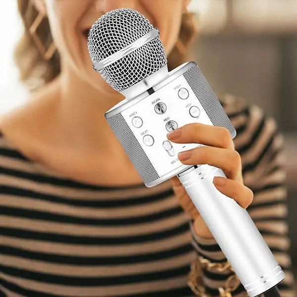 CaraokeStar, bezprzewodowy mikrofon z głośnikiem do karaoke - Image 2