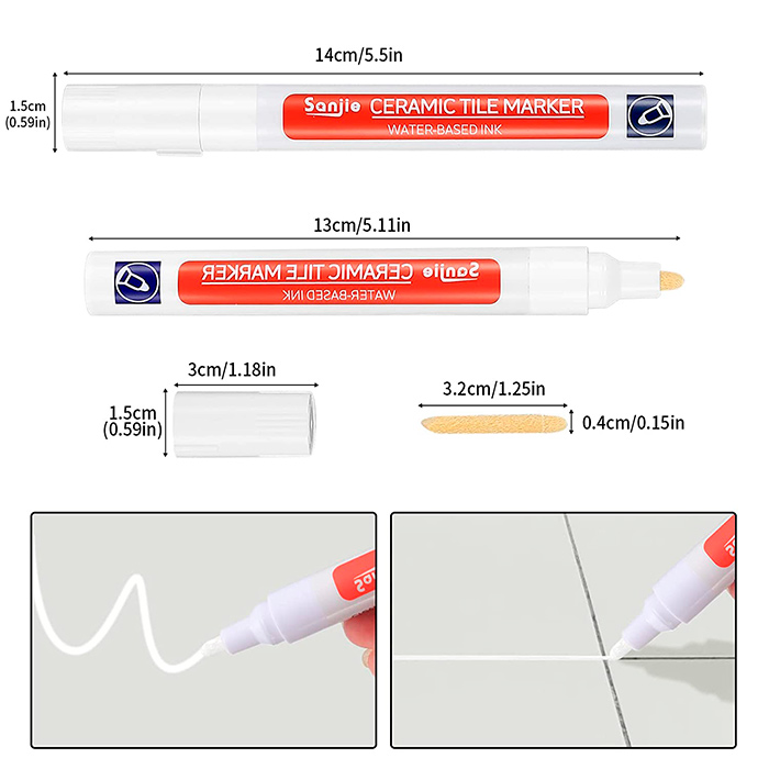 CeramicTilePen, ołówek do barwienia fug - Image 2