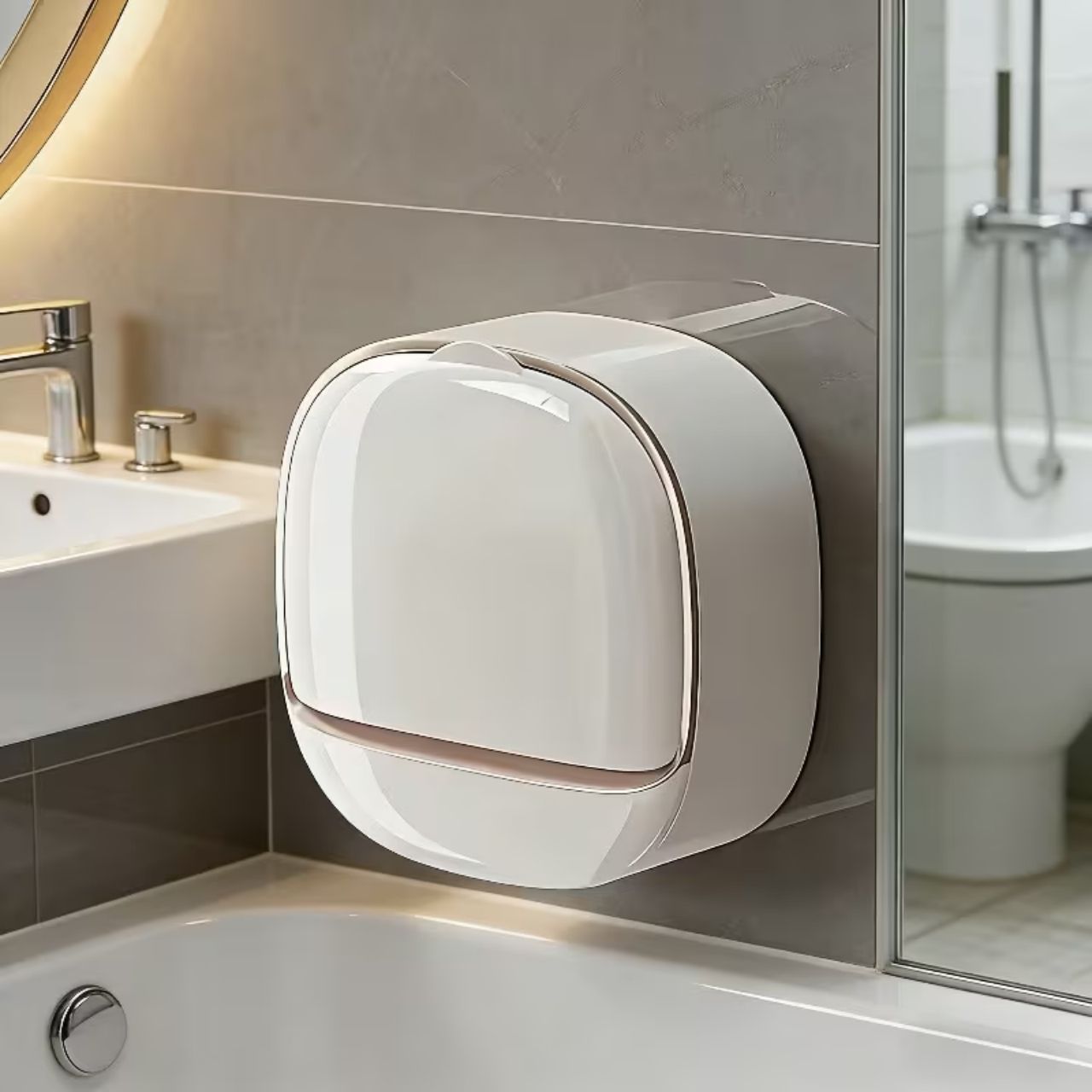 Dozownik mydła montowany na ścianie, CleanSoap - Image 2