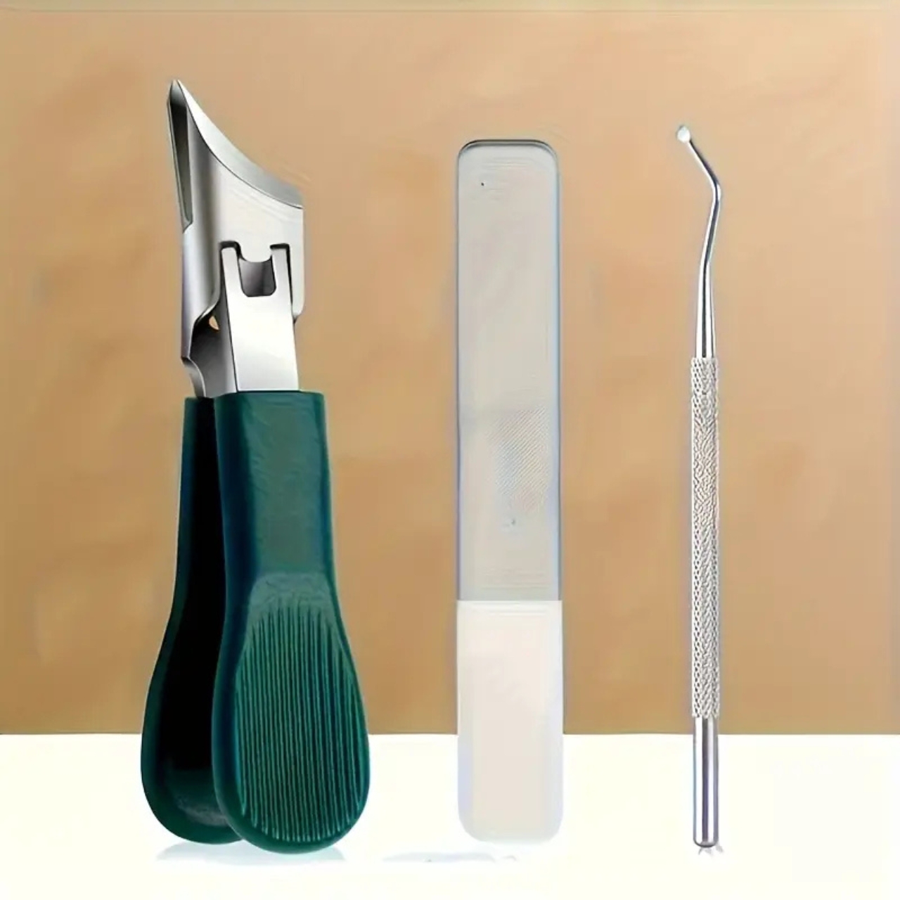 Clipper, 3-częściowy zestaw do pielęgnacji paznokci - Image 3