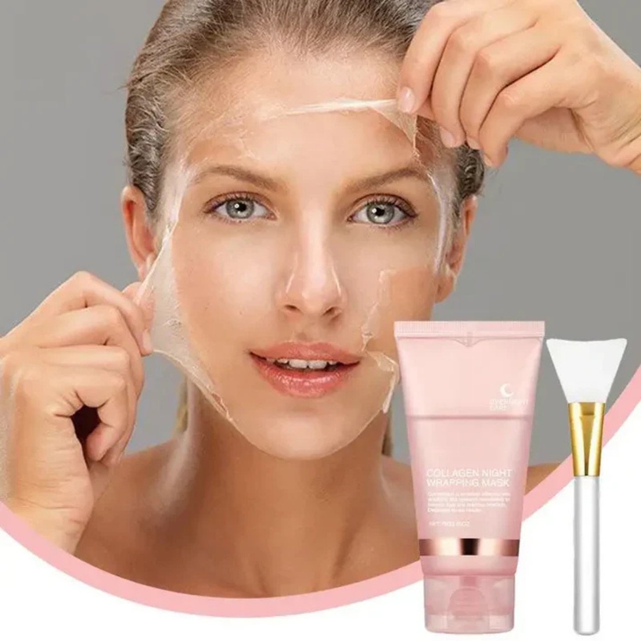 CollagenMask, collagenowa maska na noc z efektem peel-off - Image 9