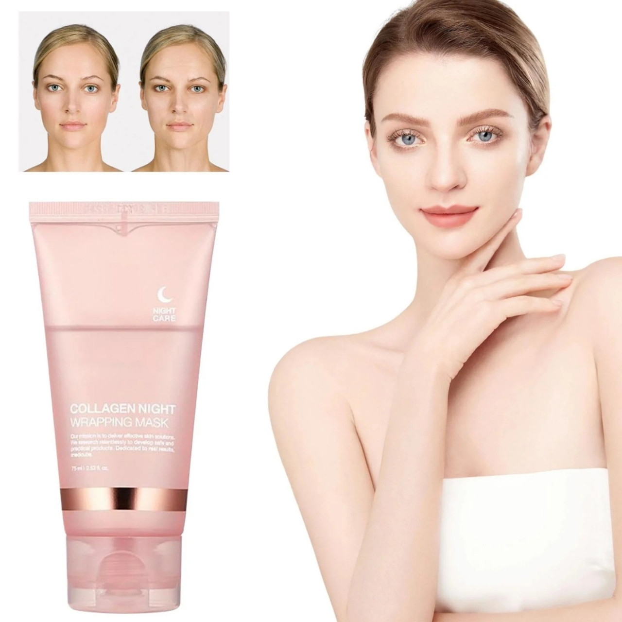 CollagenMask, collagenowa maska na noc z efektem peel-off - Image 10