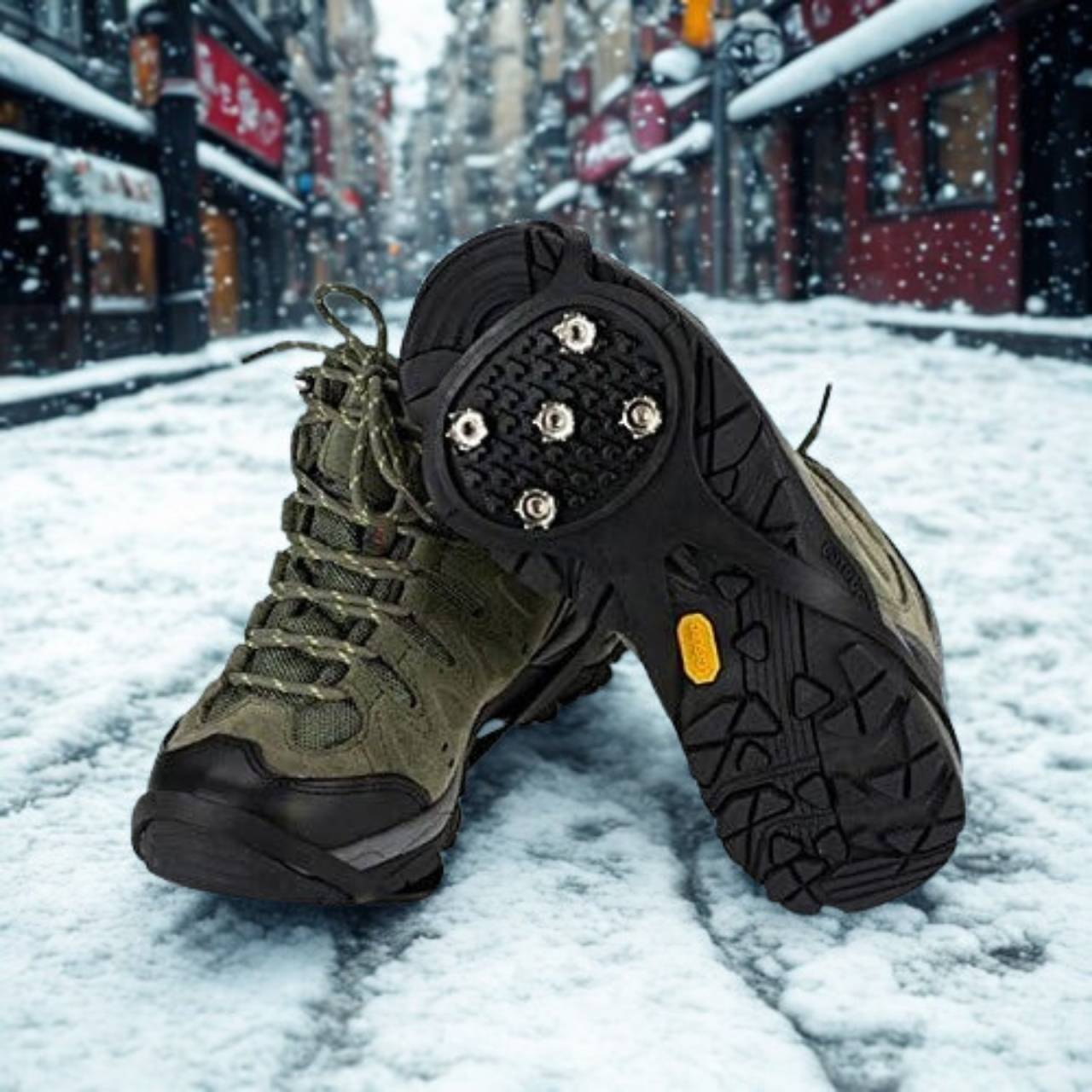 Crampons, uniwersalne raki zapewniające przyczepność (2 sztuki) - Image 7