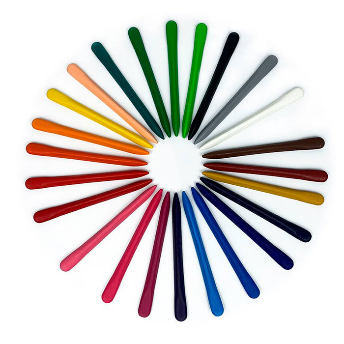 Crayons, kompaktowe kredki woskowe (24 sztuki) - Image 3