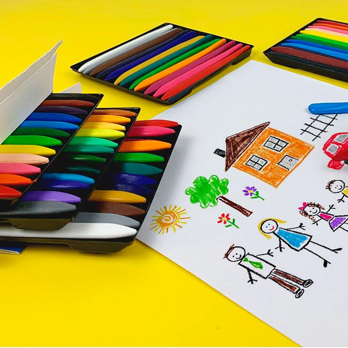 Crayons, kompaktowe kredki woskowe (24 sztuki) - Image 5