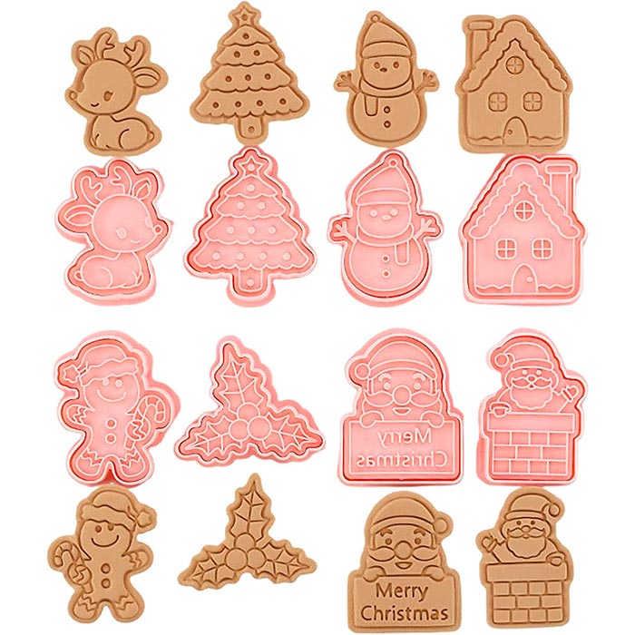CutCookies, formy do ciasteczek świątecznych (8 form do ciasteczek) - Image 5