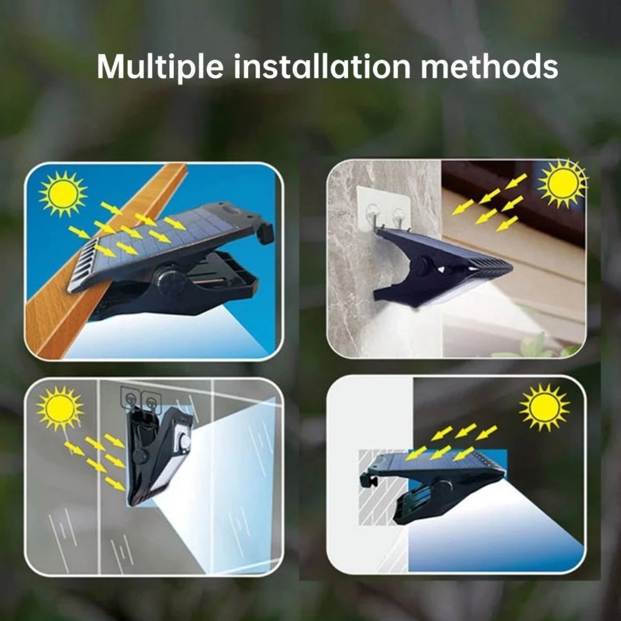 DeckClip, Solarne światło ogrodowe z klipsem i czujnikiem ruchu - Image 6