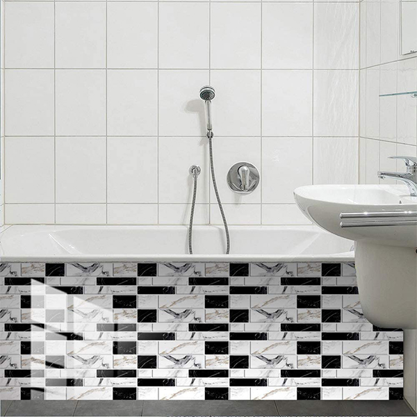DecorWallpaper, trójwymiarowe naklejki ścienne imitujące kafelki (12 szt.) - Image 6