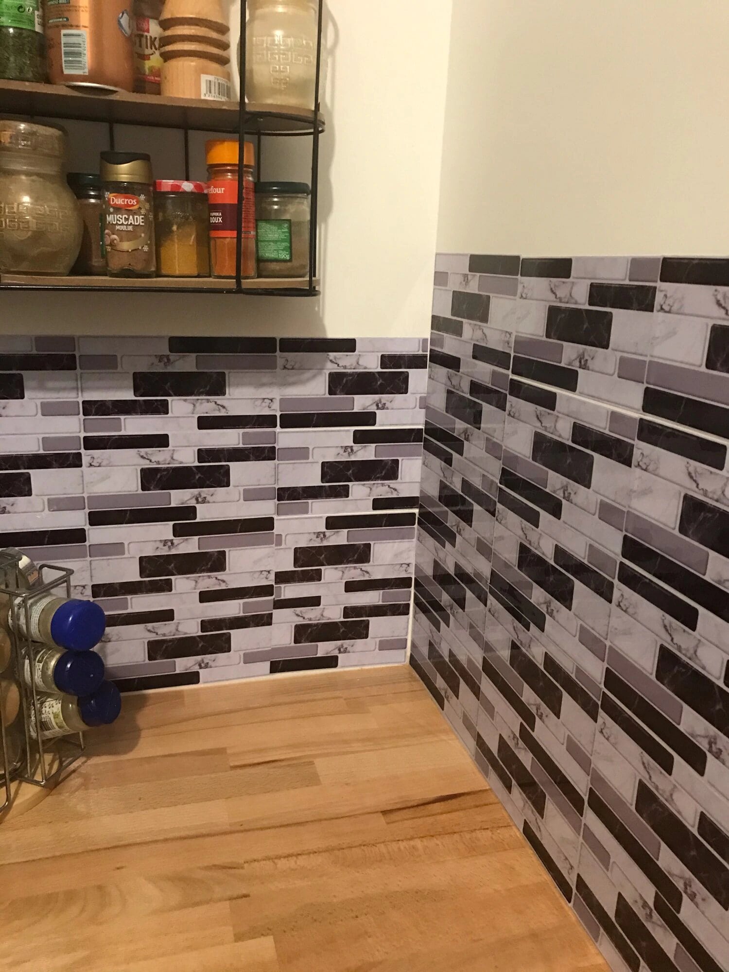 DecorWallpaper, trójwymiarowe naklejki ścienne imitujące kafelki (12 szt.) - Image 10