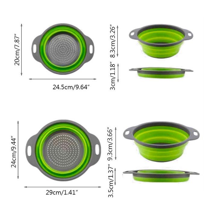 DishDrain, naczynia silikonowe (2 sztuki) - Image 2