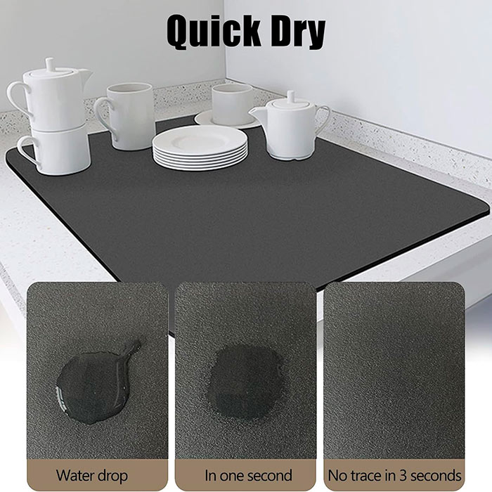 DishDry, szybko schnący mat do odsączania - Image 5