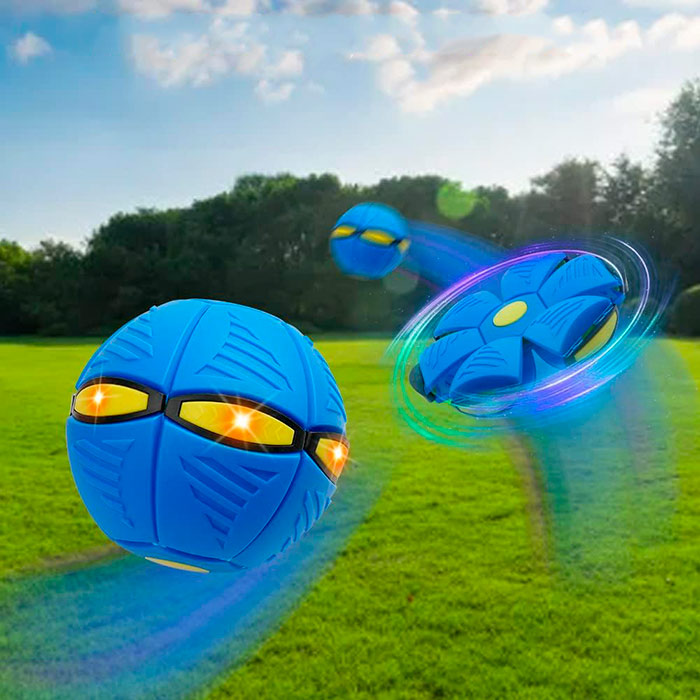 Doskonałe połączenie piłki i frisbee dla doskonałej zabawy Twojego psa!