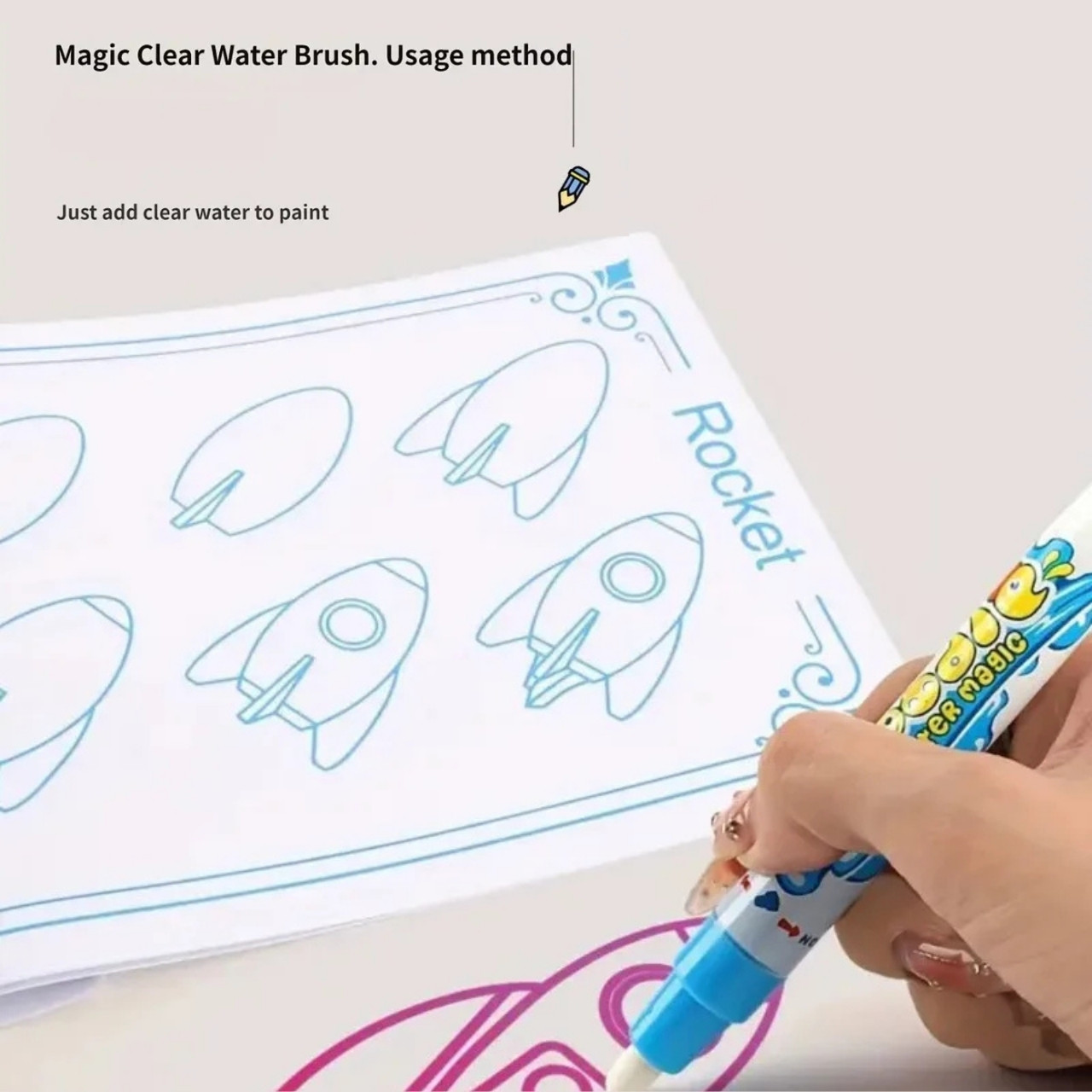 DoodleMat, magiczna mata do rysowania wodą - Image 5